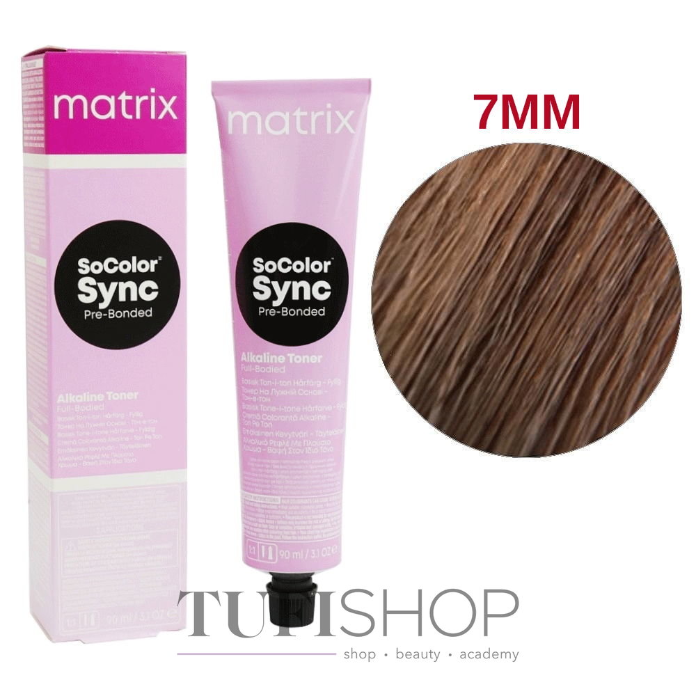Matrix Color Sync Крем-краска для волос 7М блондин мокко, 90мл