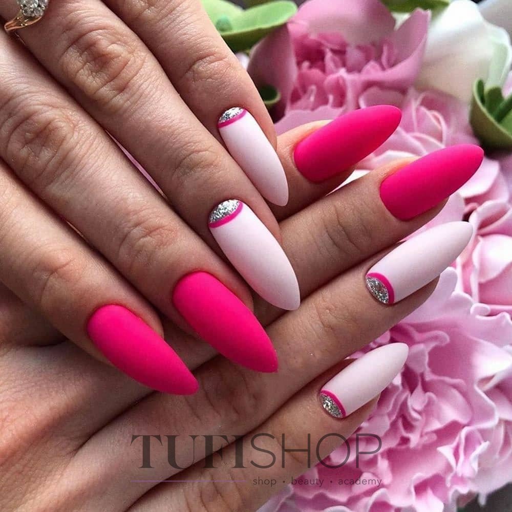 Весенний маникюр на короткие и длинные ногти в розовых тонах