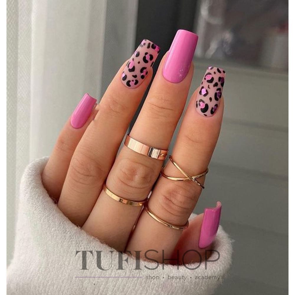 Красивые ногти леопард