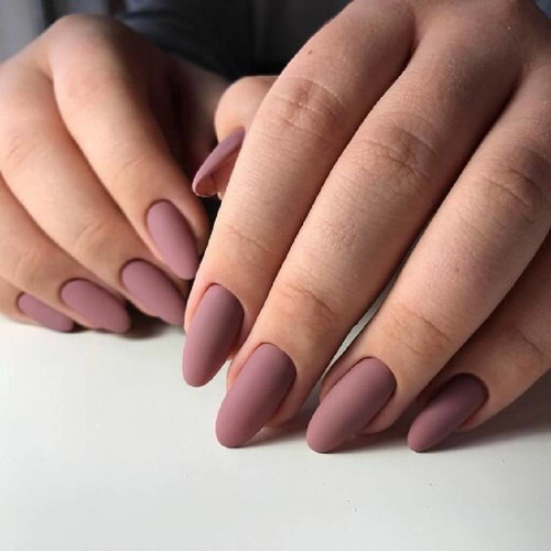 Маникюр бордовый с розовым | Nageldesign, Nägel