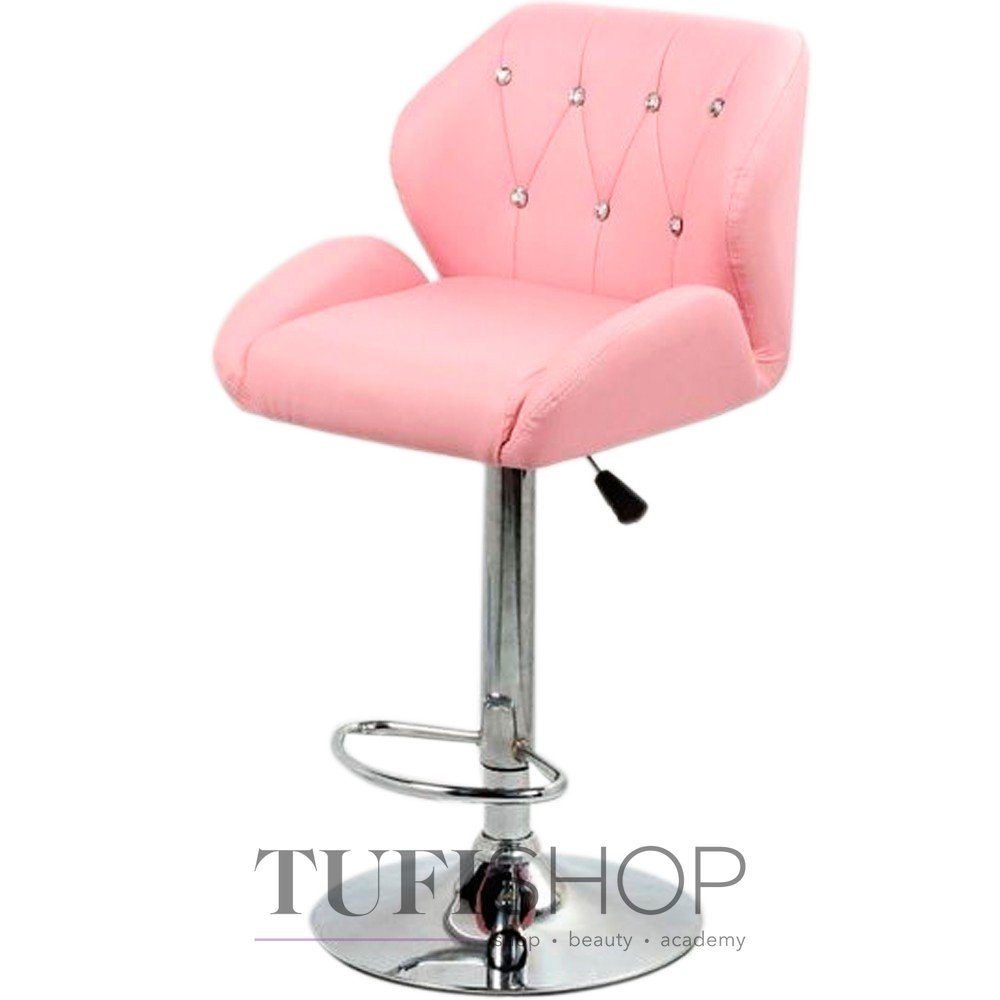 Розовое кресло для салона красоты